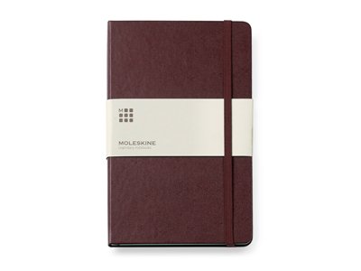 Записная книжка Moleskine Classic (в линейку) в твердой обложке, Large (13х21см), амарант