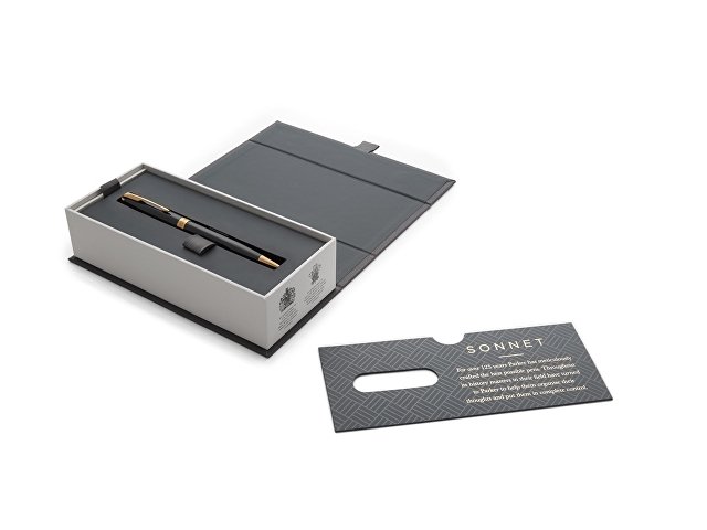   Parker Sonnet Core Black Lacquer GT, /
