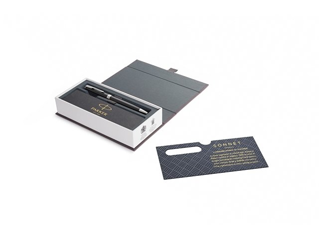   Parker Sonnet Core Black Lacquer CT, /