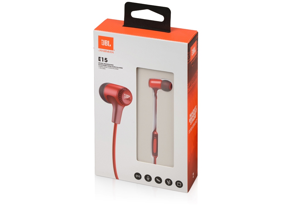 Пользовательские наушники JBL, JBLE15RED