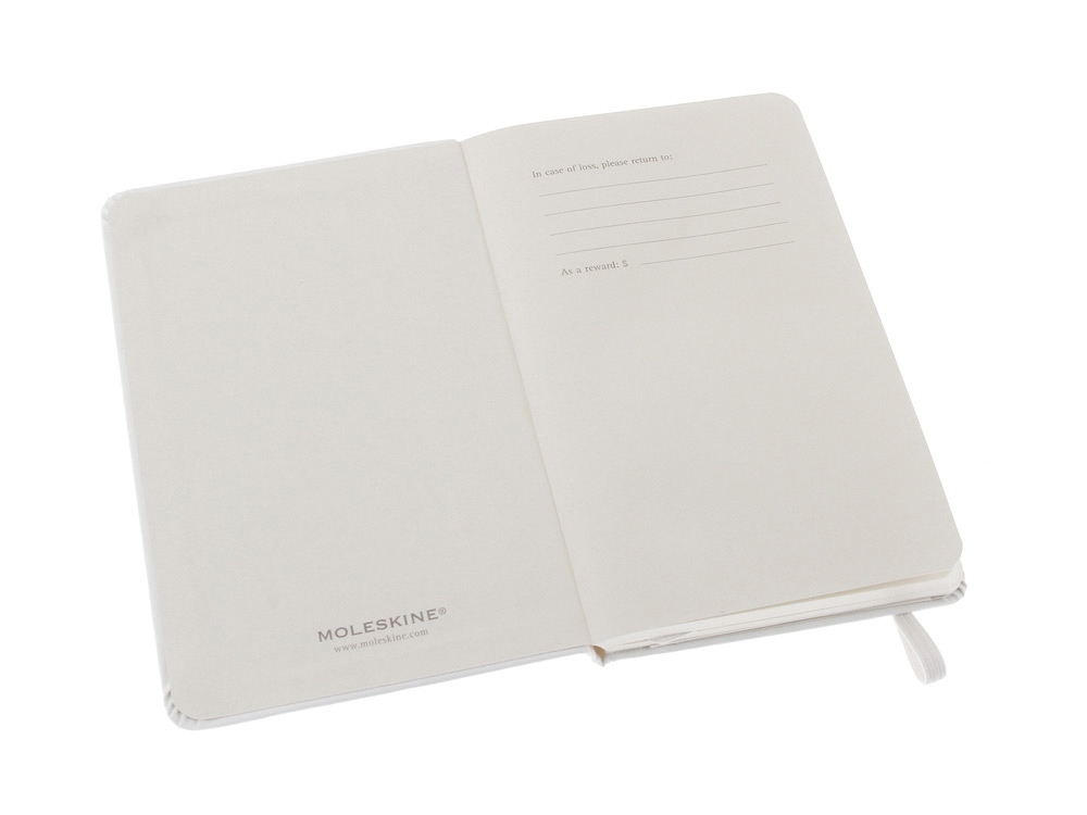 Записная книжка Moleskine Classic  (нелинованный), Pocket (9х14 см), белый