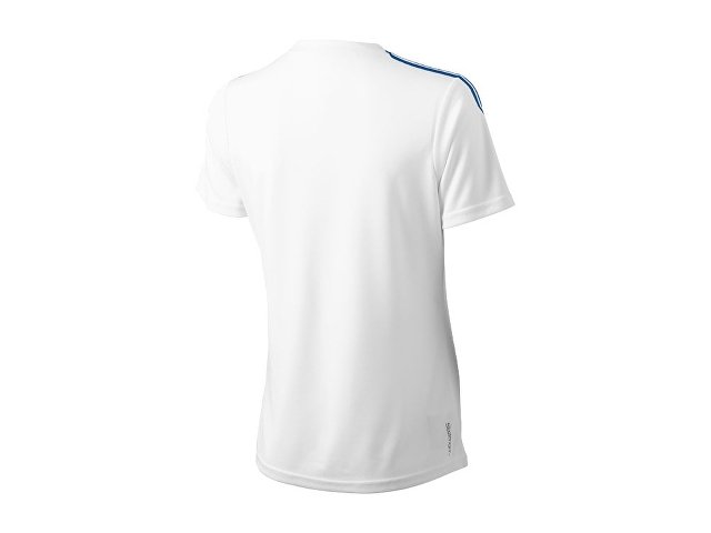 Футболка "Baseline" женская, белый/небесно-синий