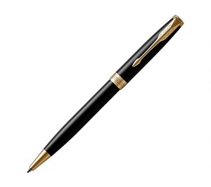   Parker Sonnet Core Black Lacquer GT, /