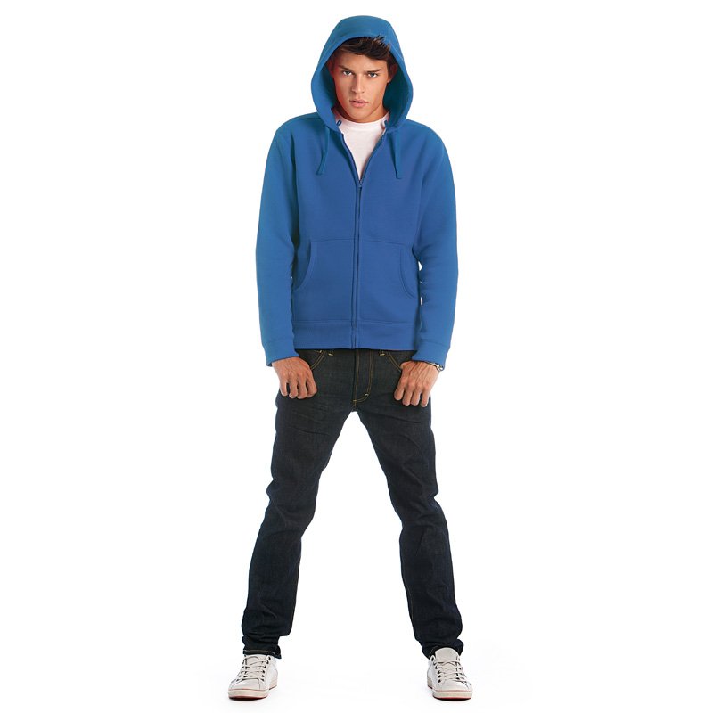     Hooded Full Zip/men, -