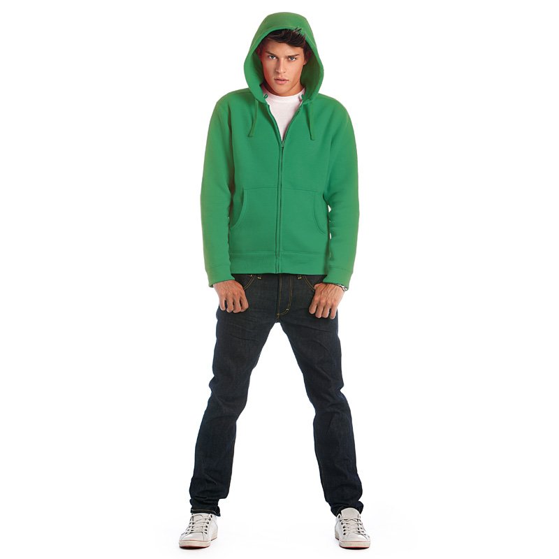     Hooded Full Zip/men, -