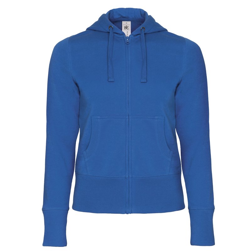     Hooded Full Zip/women, -/royal blue