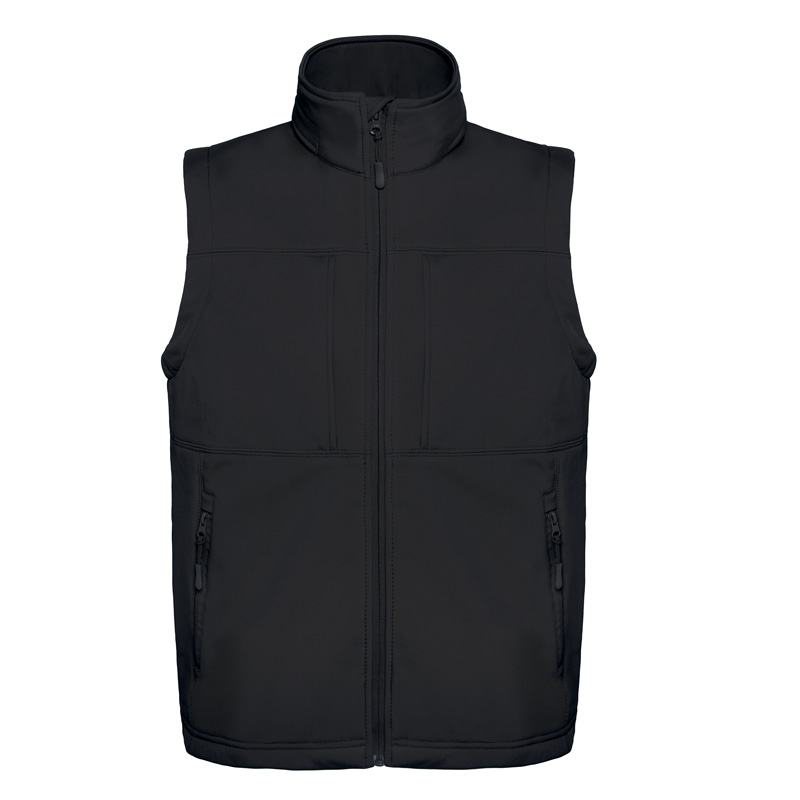     Hooded Softshell Gilet/men